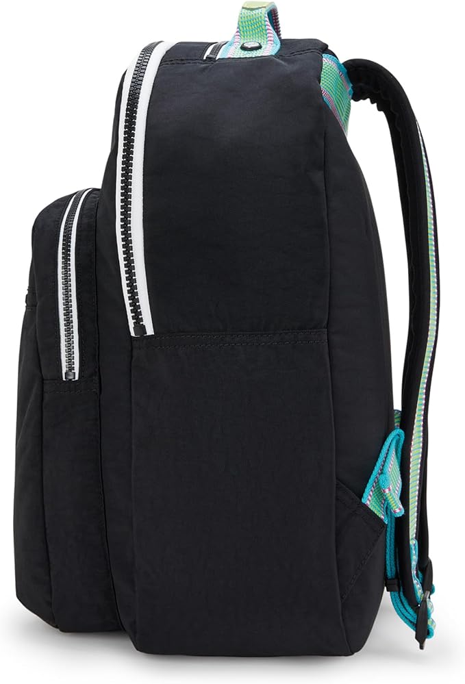 Kipling Women's Seoul 15" Laptop Backpack, Durable, Roomy with Padded Shoulder Straps, Built-In Protective Sleeve