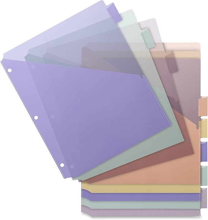 Business Source Pocket Index Dividers (32372)