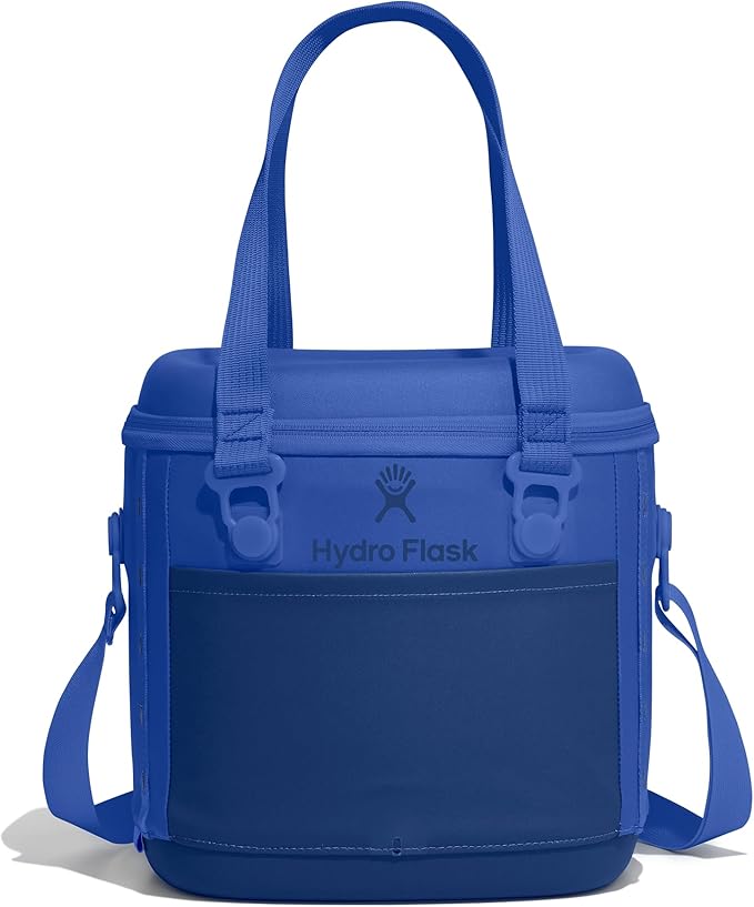 Hydro Flask Carryout Cooler - Insulated Portable Soft Cooler - 10 L Capacity in Capri Blue