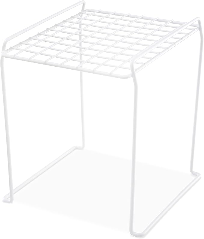 Whitmor Tall Stacking Shelf 12.88" White