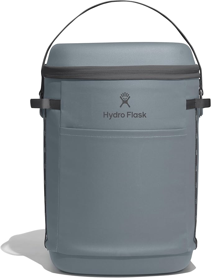 Hydro Flask Carryout Cooler Backpack - Insulated Portable Soft Cooler - 20 L Capacity in Shale Gray