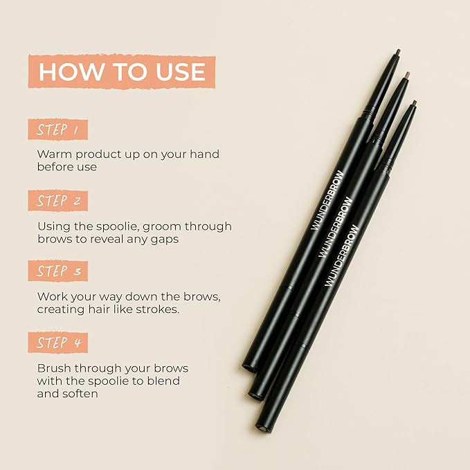 WUNDERBROW Micro-Sculpt Refillable Brow Pencil (Blonde)