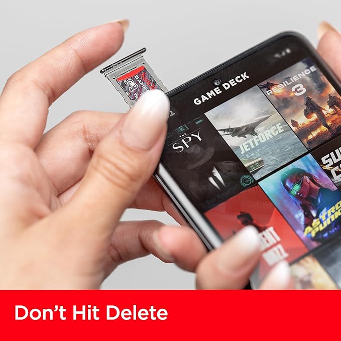 SanDisk 1TB Gameplay microSD Memory Card for Mobile Gaming - Up to 190MB/s, for Handheld Console Gaming - SDSQXAV-1T00-GN6XN