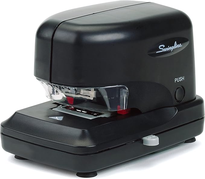 Swingline Cartridge Electric Stapler, 30 Sheet Capacity, Jam Free, includes 5000 Staple Cartridge, Black (69008)