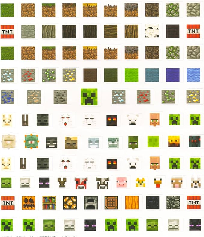 Minecraft Backpack and Lunch Box Set - Bundle of School Supplies with Backpack, Lunch Bag, Water Bottle, Stickers, and More for Kids