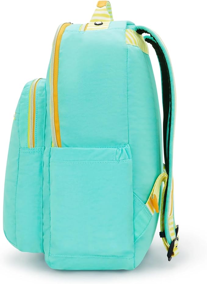 Kipling Women's Seoul Fc 15" Laptop Backpack, Durable, Roomy with Padded Shoulder Straps, Built-In Protective Sleeve