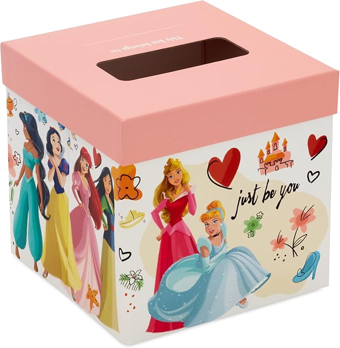 Hallmark Disney Princess Valentines Day Cards for Kids School Classroom Exchange and Mailbox with Light and Sound