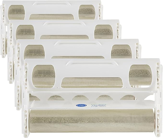Xyron Two Sided Laminate Refill for 9" Creative Station, 9 3/8" x 40', Refill-Cartridge for Label Maker, Laminator Machine, Scrapbooking, Home Office & School Craft Supplies (0902-01-40) (Pack of 4)