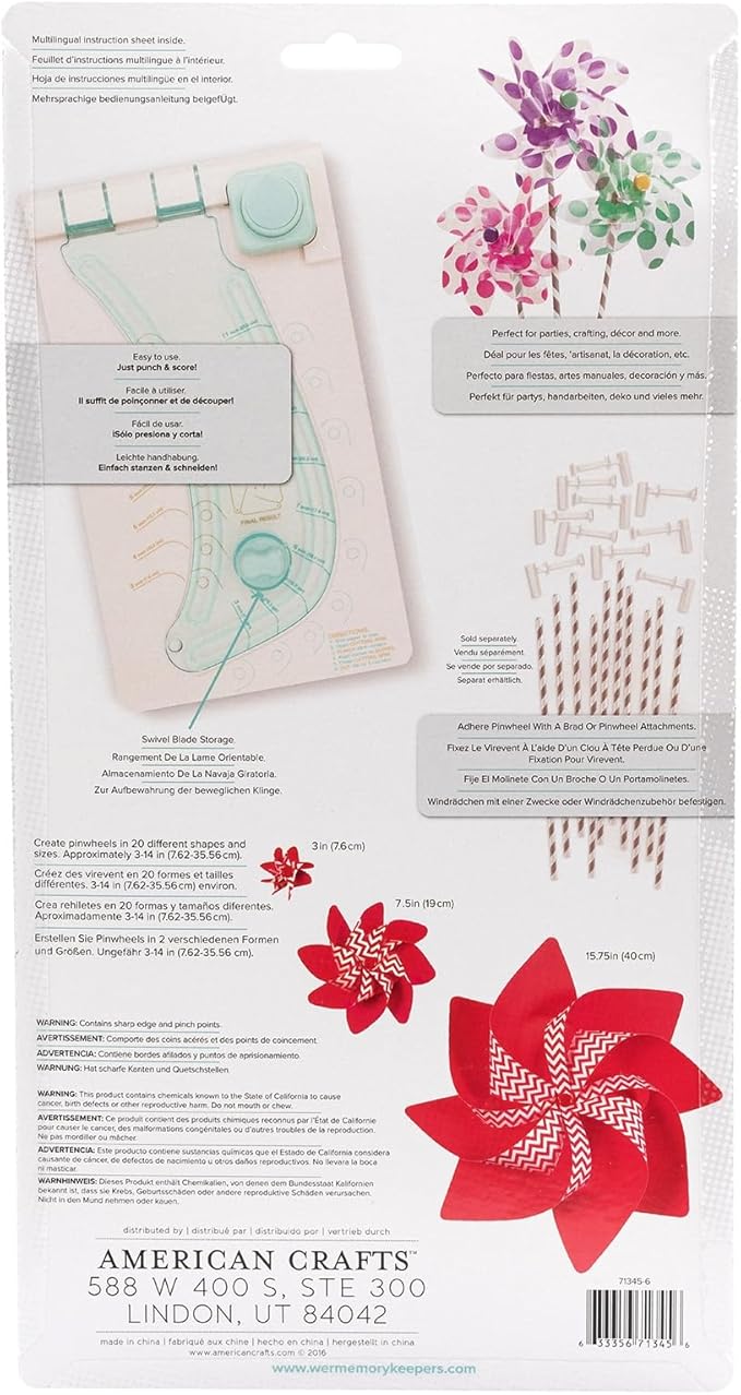 We R Memory Keepers- Pinwheel Punch Board