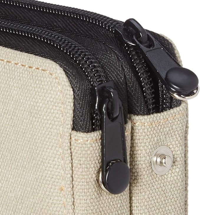 Speedball Art Products Canvas Storage Case for Pencils, Markers, Pens and Art Supplies, Holds Up To 48 Standard Pencils, Sage