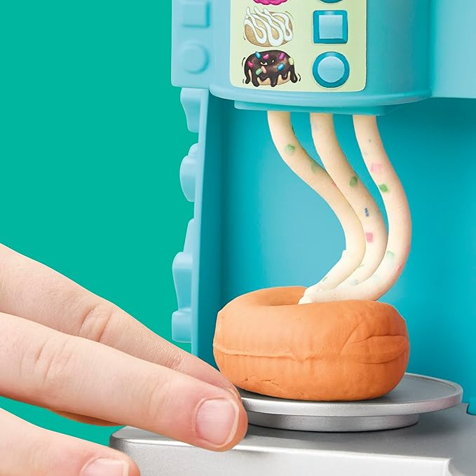 Play-Doh Donut Drop Shop Playset, Play Food Toy, Kids Arts & Crafts, 3+ Years