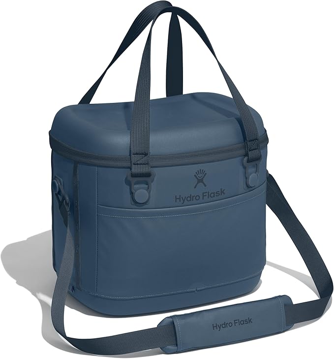Hydro Flask Carryout Cooler - Insulated Portable Soft Cooler - 15 L Capacity in Harbor Blue