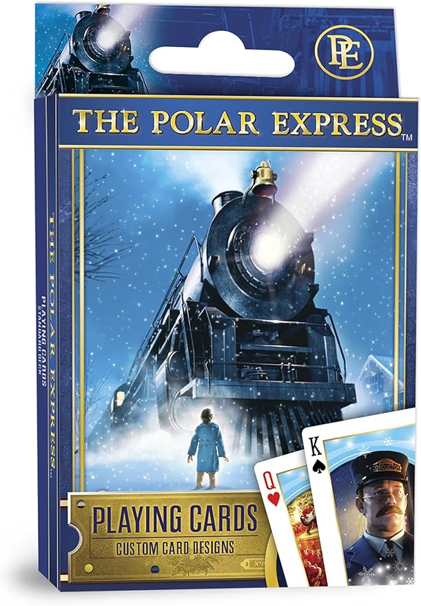 MasterPieces Officially Licensed Polar Express Playing Cards - 54 Card Deck for Adults