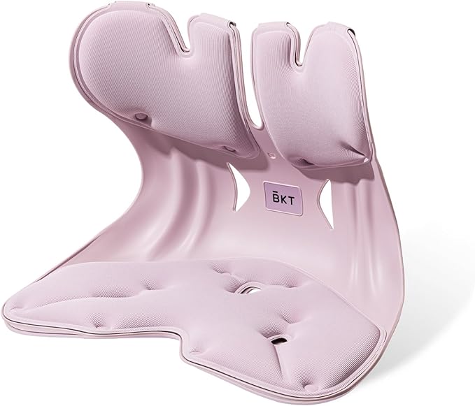 BKT Seat Cushion Chair Ergonomic Office Chair Cushions Lumbar Support for Seat Pillow Ideal for Students Office Workers Nursing Mothers Long Sitting Outdoor Fishing Floor