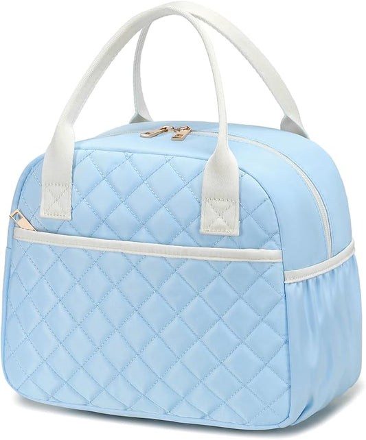 CAMTOP Lunch Box for Women Men Insulated Lunch Bag Lunch Tote Bag Leakproof Thermal Cooler Large Capacity for Travel Work School Picnic (Blue)