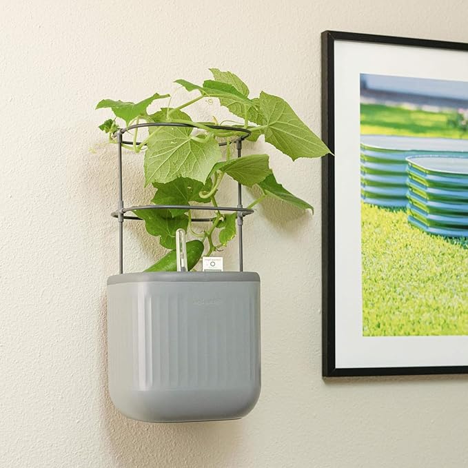 Vego garden Planter Box Brackets for Herb & Mini Planters, Adjustable Window Box Brackets, Wall Mount Flower Box Bracket, Heavy Duty Planter Shelving for Patio Garden Fence Railing Balcony