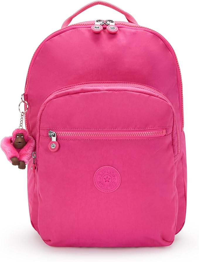 Kipling Women's Seoul 15" Laptop Backpack, Durable, Roomy with Padded Shoulder Straps, Built-In Protective Sleeve
