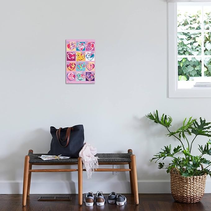 Hasbro My Little Pony - Chart Wall Poster, 19L" x 13W", Premium Unframed Version
