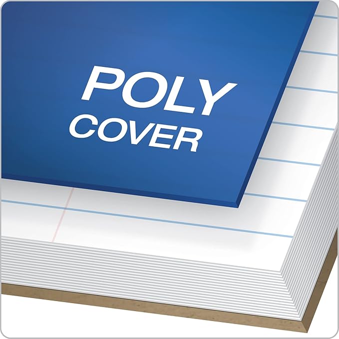 Oxford Spiral Notebook 8.5 X 11, Water Resistant Cover, 100 Sheets, College Ruled, 1 Subject - Pack of 12