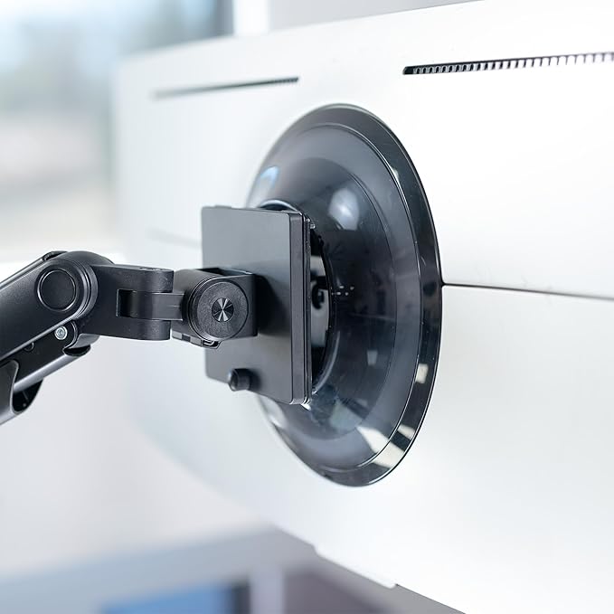 VIVO Stepped Recessed VESA Adapter Plate Bracket Designed for Samsung G93SC, G95SC, GS93SD, G95SD, G85SD, G85SB, G91SD, G93SD, G80SD, VESA 100x100, MOUNT-SG9C