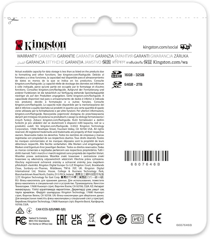 Kingston Canvas React Plus 128GB SD Card | SDXC UHS-II | 300R/260W U3 V90 | Full HD/4K/8K | SDR2/128GB