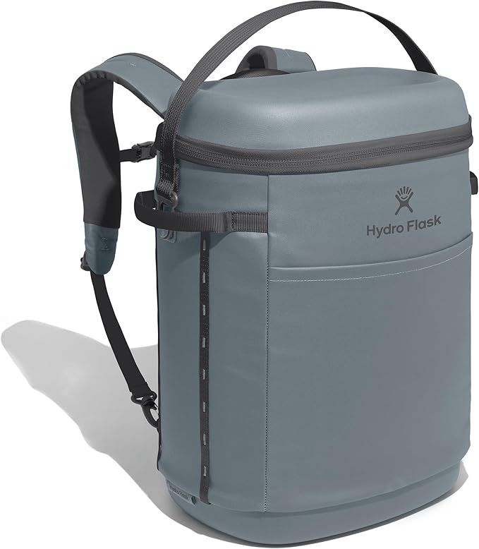 Hydro Flask Carryout Cooler Backpack - Insulated Portable Soft Cooler - 20 L Capacity in Shale Gray