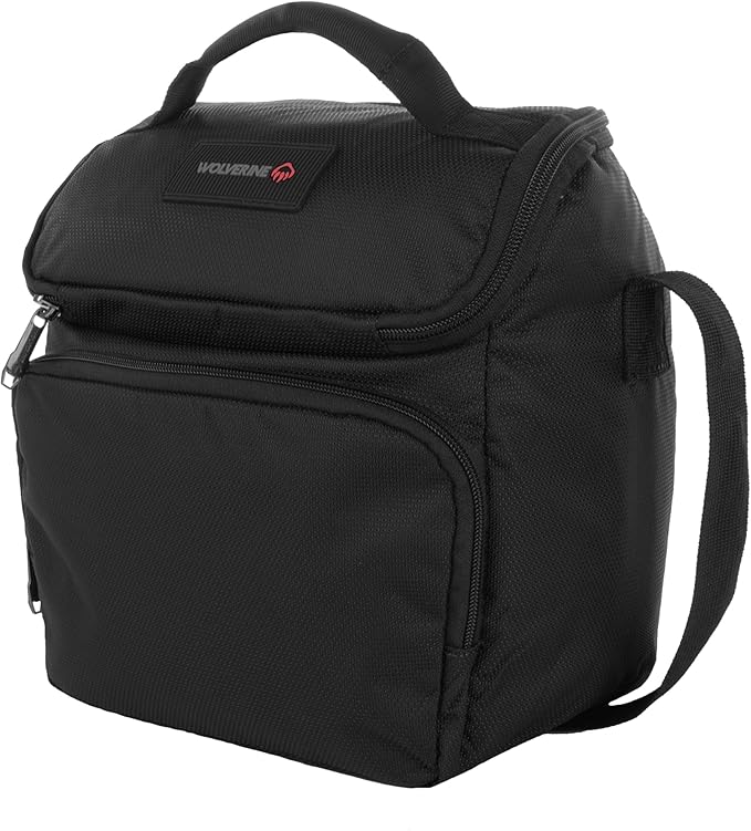 Wolverine Lunch Cooler | Insulated | 12 Can Capacity | Worksite | Heavy Duty | Travel | Leakproof | Durable