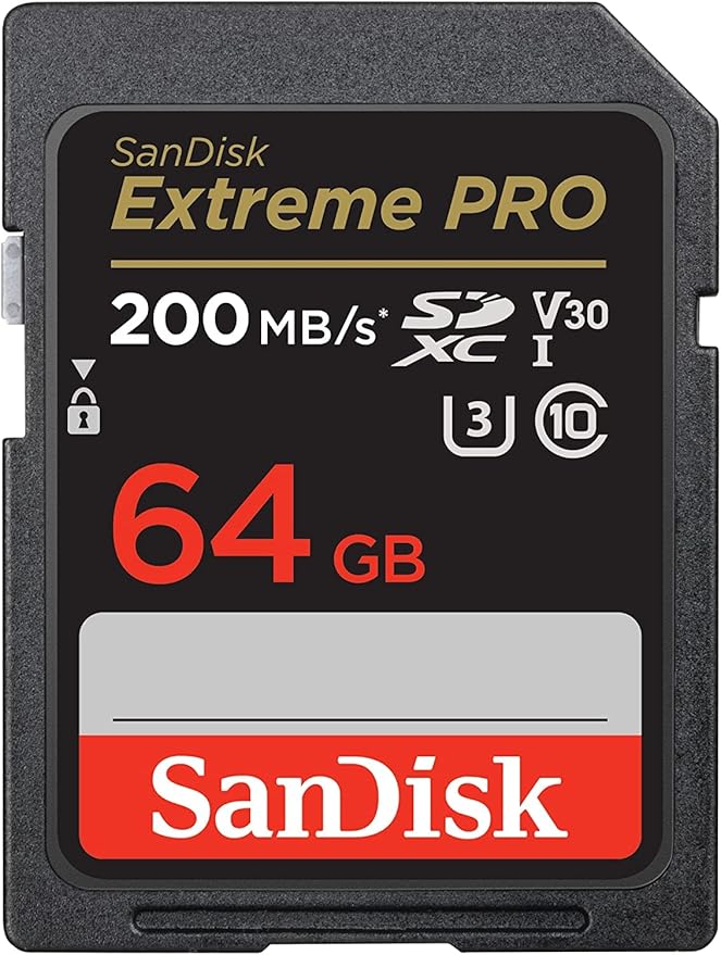 SanDisk 64GB SDXC Extreme Pro Memory Card Works with Sony Alpha a7 III, a7 II, a7, a7s, a7s II Mirrorless Camera 4K V30 UHS-I (SDSDXXY-064G-GN4IN) Plus (1) Everything But Stromboli (TM) Combo Reader