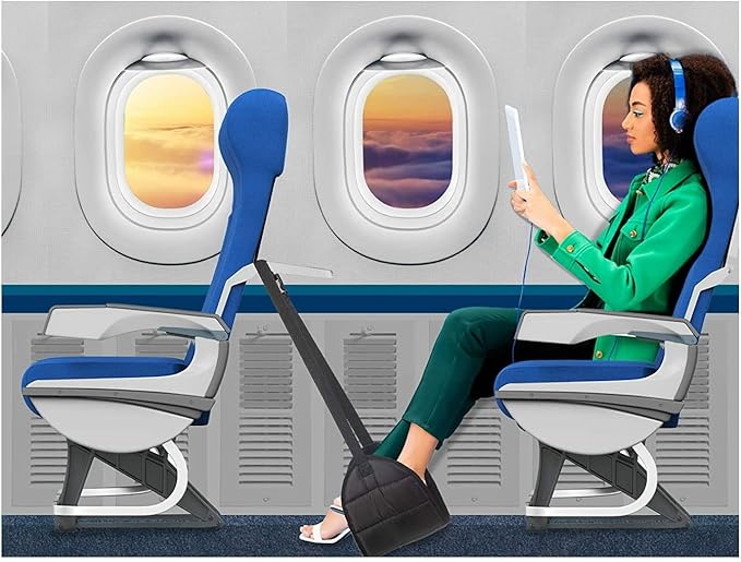 Mind Reader His and Her Rest, Ergonomic Pressure-Relief Portable Foot Hammock (4-Pack Family Bundle) (4 Items)
