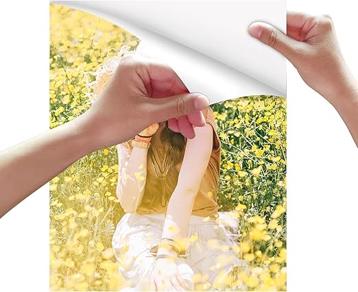 KODAK Photo Sticker Paper Glossy, 8.5”x11”, 50 Count, 120gsm