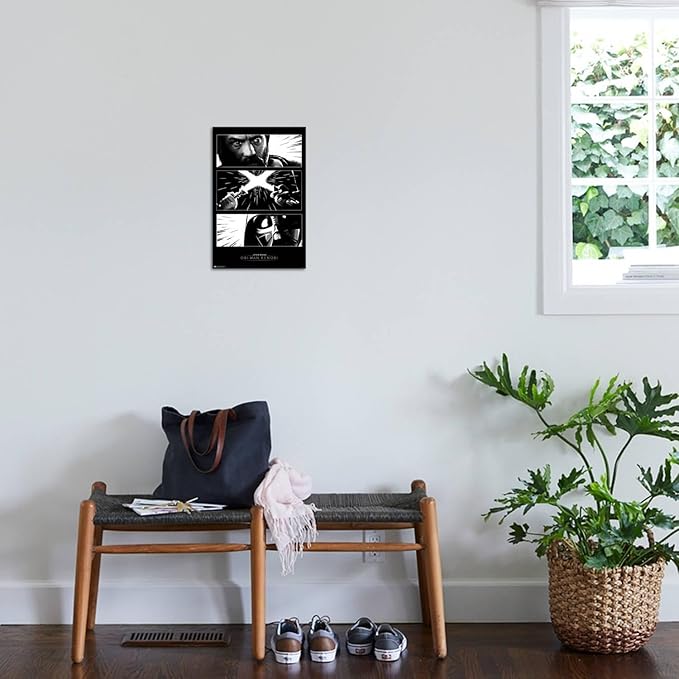 Trends International Star Wars: Obi-Wan Kenobi - Panels Wall Poster, 19L x 13W, Premium Unframed Version