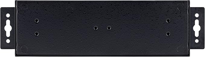 StarTech.com 10-Port Industrial USB 2.0 Hub, Rugged USB Hub w/ESD Level 4 Protection, DIN/Wall/Desk-Mountable USB-A Hub, USB Port Expander w/Lockable Ports, USB Expansion Hub, TAA