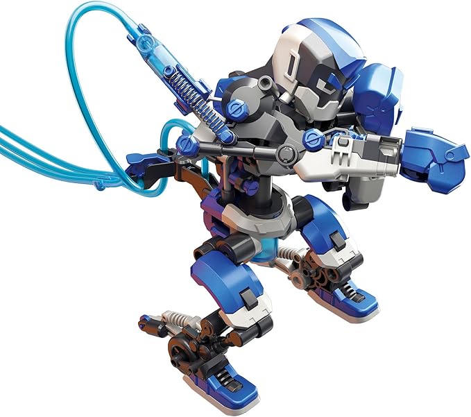 Thames & Kosmos Hydraulic Boxing Bots Building & Construction for Babies, White and Blue