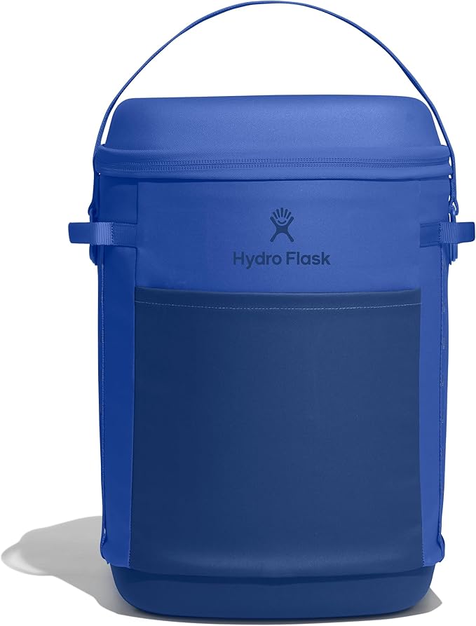 Hydro Flask Carryout Cooler Backpack - Insulated Portable Soft Cooler - 20 L Capacity in Capri Blue