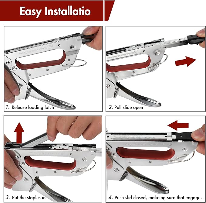 Arrow JT27 Light Duty Staple Gun Kit, Thin Wire Stapler with 2000 Pieces JT21 3/8" Staples, Lightweight Chromed-Steel Housing