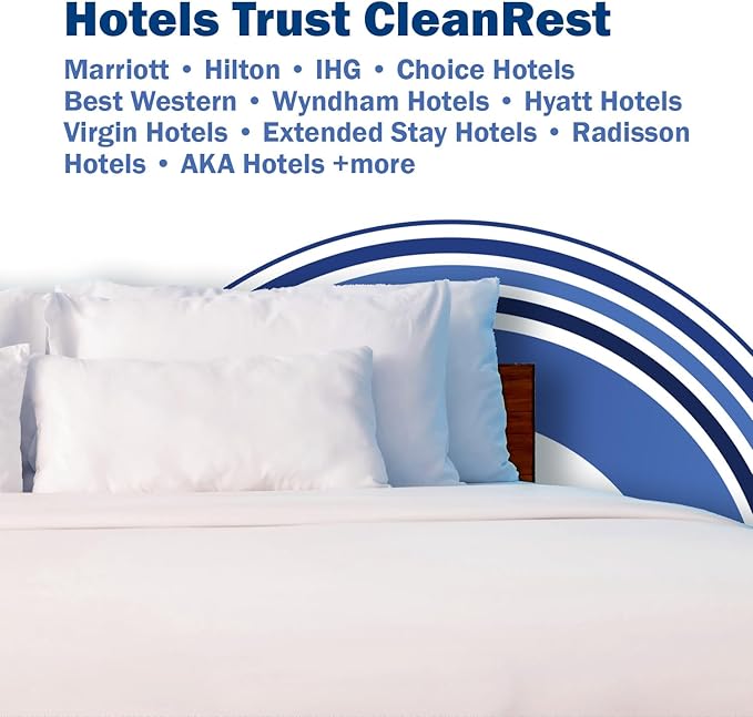 CleanRest Waterproof Mattress Fitted Sheet Protector, Ultimate Defense Against Spills and Wear, MicronOne Allergen Barrier, Breathable, Chemical-Free, Fits Mattress Depths 12" to 21" (Queen)