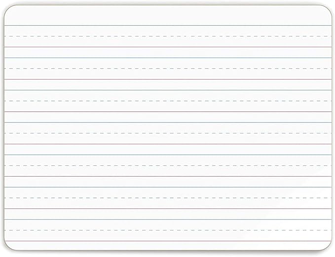 U Brands Dry Erase Lap Boards, Double Sided, Small White Board, 9" x 12" Inches, 10 Count