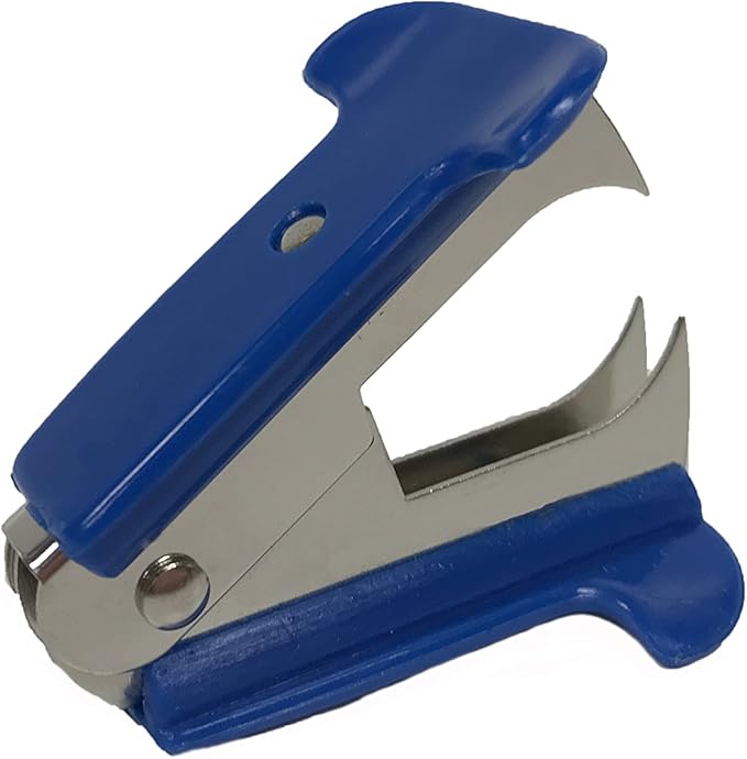 Charles Leonard Inc 80875 Charles Leonard Heavy Duty Staple Remover, Pinch Jaw Style, Blue