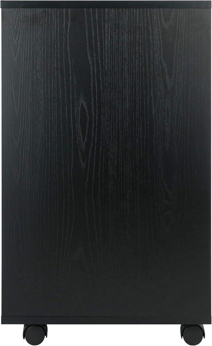 Winsome Halifax 5-Drawer Storage Cabinet, Black (20519)