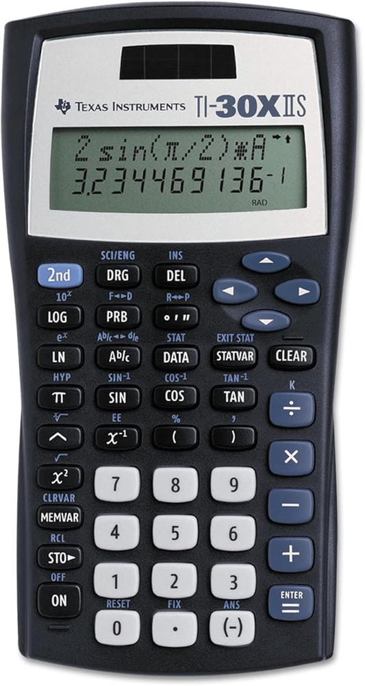 TI 30XIIS RETAIL Package 2 Line Disp/Dual Power By TEXAS INSTRUMENTS