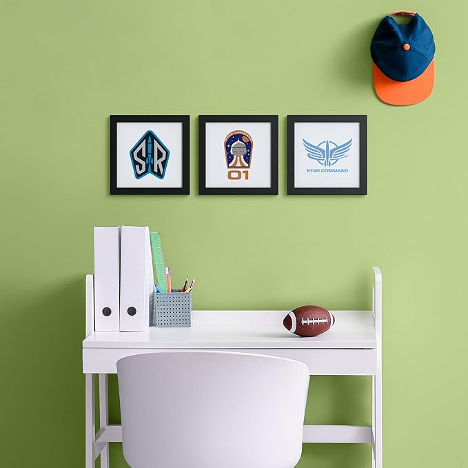 Trends International Gallery Pops Disney Pixar Lightyear - Buzz Lightyear Alpha Suit Wall Art Wall Poster, 12" x 12", Black Framed Version