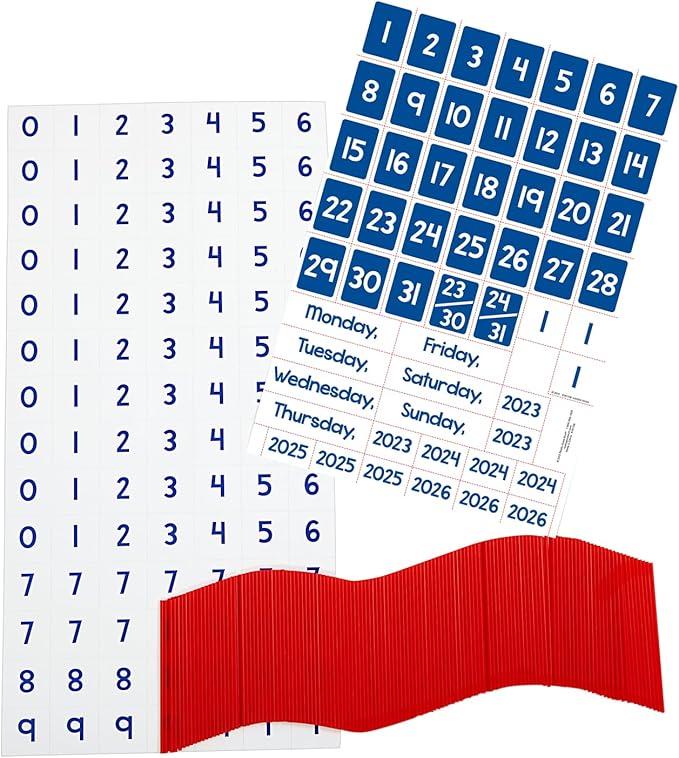 Really Good Stuff All About Today Pocket Chart - 22" x 30" - Grades K-3- Daily Classroom Calendar, Interactive and Engaging Classroom Poster, Homeschool Learning, Teacher Must Haves