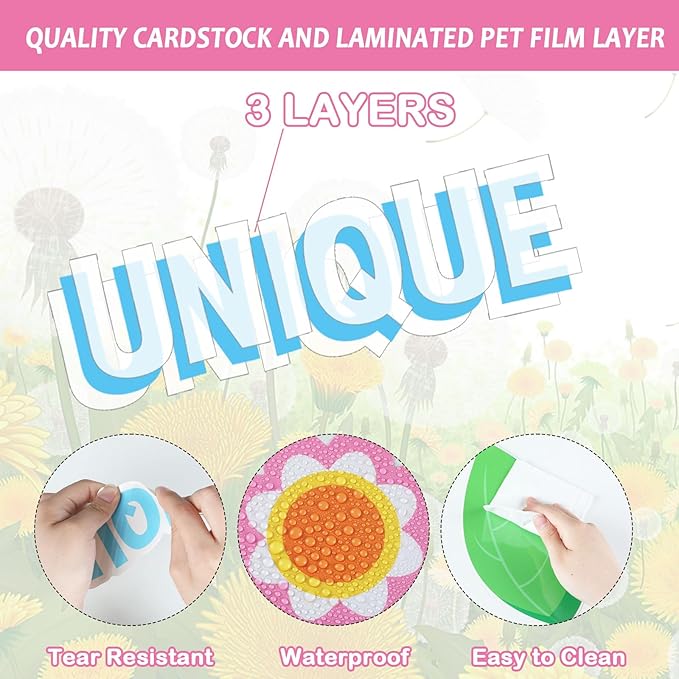 gisgfim Classroom Bulletin Board Decoration Set Wall Door Decor Spring Hands Tree Colorful Handprint Classroom Decorations for Kindergarten Preschool Elementary Middle School(We are Each Unique and...