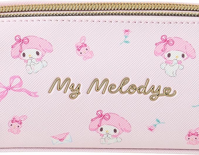 Sanrio 534595 My Melody Double Zipper Pen Case