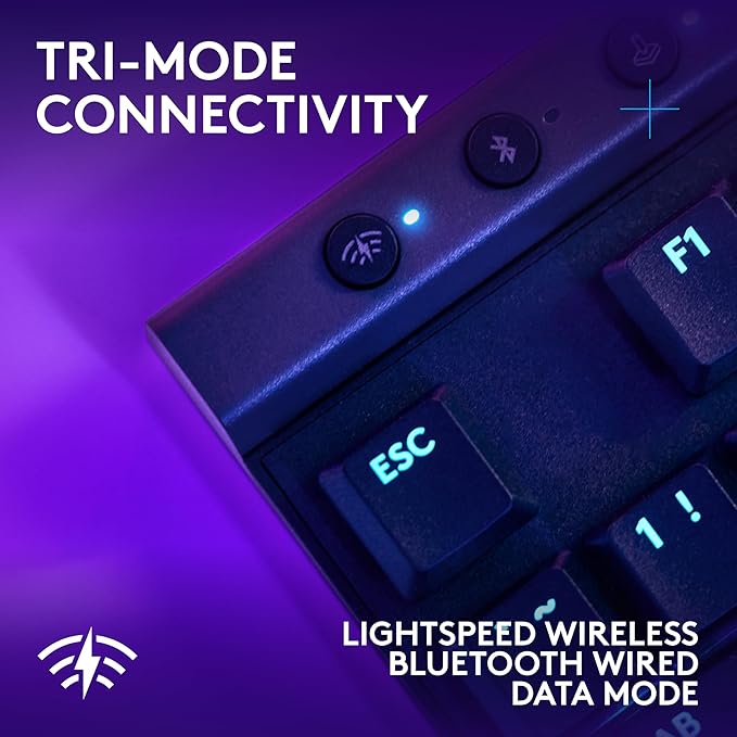 Logitech G515 TKL Wireless Gaming Keyboard (Tactile) + G309 Lightspeed Wireless Gaming Mouse Bundle: Black