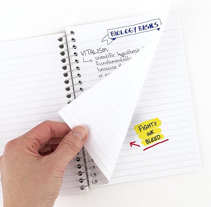Five Star Spiral Notebook, 1 Subject, College Ruled Paper, 4-3/8" x 7", Personal Size, 80 Sheets, Fights Ink Bleed, Water Resistant Cover, Gray (450048AA3-ECM)