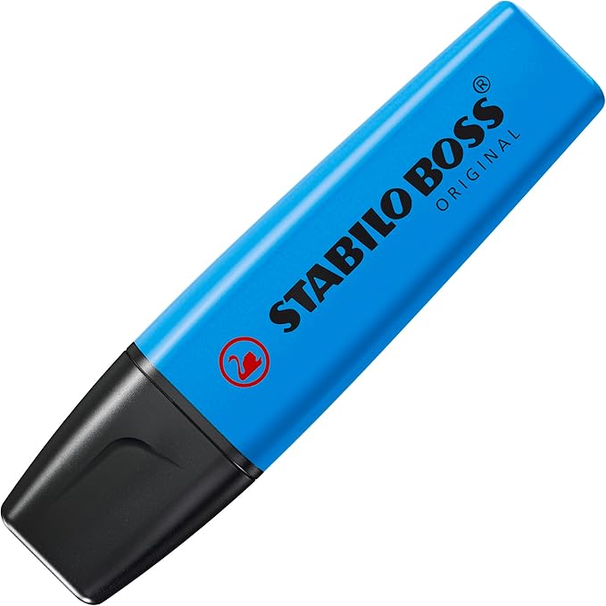 STABILO Highlighter BOSS ORIGINAL - Pack of 6 - Assorted Colors