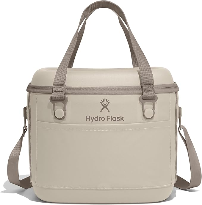 Hydro Flask Carryout Cooler - Insulated Portable Soft Cooler - 15 L Capacity in Oat