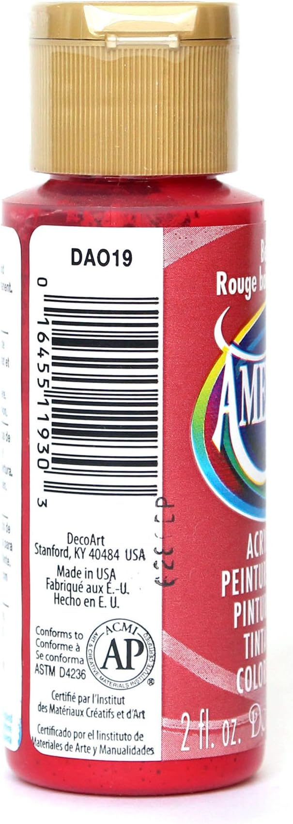 DecoArt Americana Acrylic Paint, 2-Ounce, Berry Red