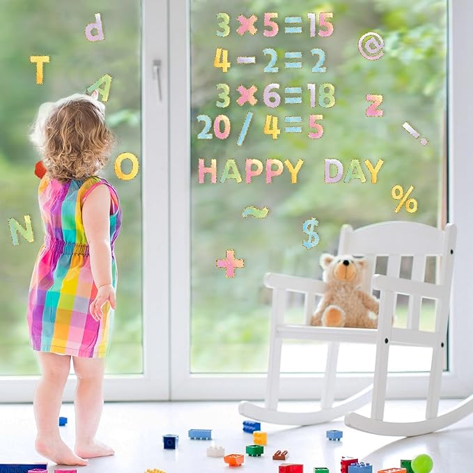 chiazllta 266 Pcs Letters Combo Pack Set Bulletin Board Letters Watercolor Letters and Number Accents for Bulletin Board Display Home School Classroom Decor
